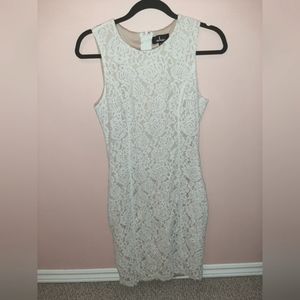 Lulu's Lace Illusion Dress